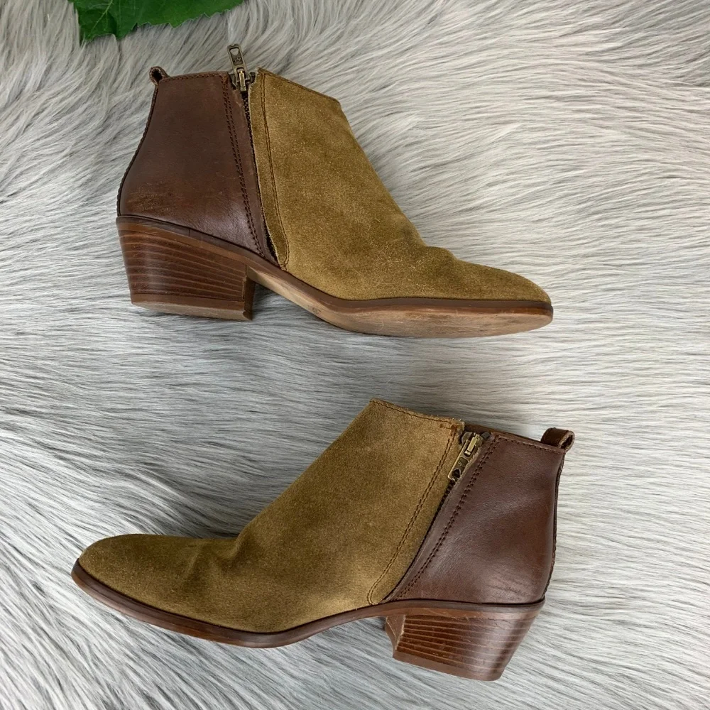 Madewell‎ charley boots suede booties
